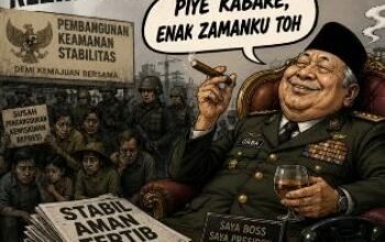Ketika Rezim ” Enak Zamanku Toh? ” Menjadi Warisan Luka dan Hutang Generasi