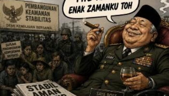 Ketika Rezim ” Enak Zamanku Toh? ” Menjadi Warisan Luka dan Hutang Generasi